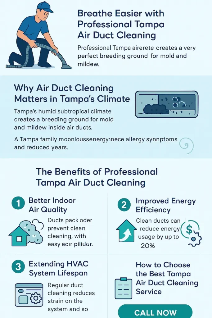 tampa air duct cleaning infographic
